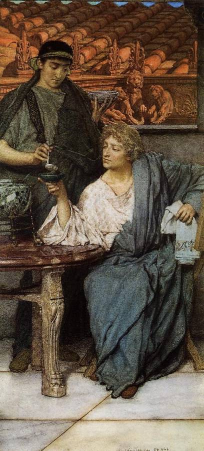 Alma-Tadema Lawrence - Le gouteur de vin romain.jpg